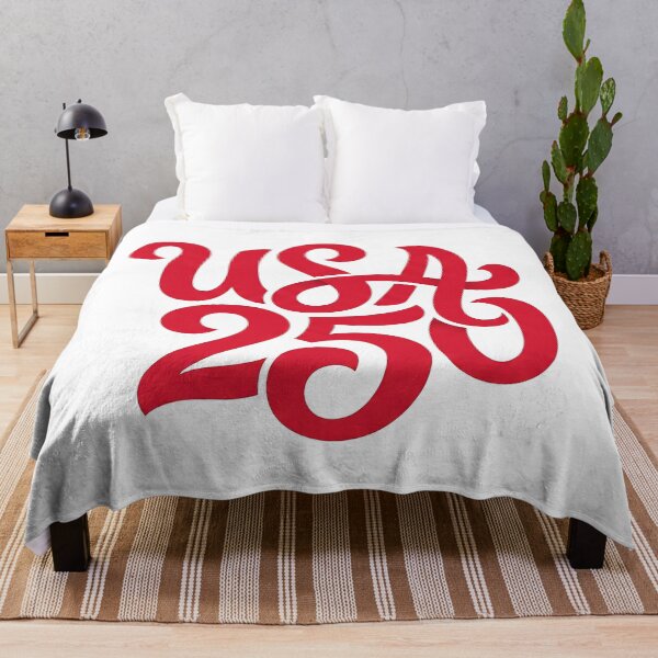 Item preview, USA 250th Anniversary Semiquincentennial Commemorative 4th of July Red Script 1776-2026 Freedom designed and sold by Cozy-Old-Pub.