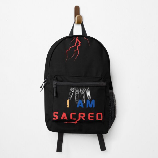 Item preview, I Am Sacred – Self Worth, Spiritual Affirmation & Inner Power Minimalist Design designed and sold by RegalRaiment.