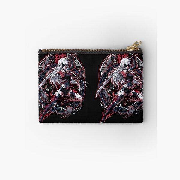 Item preview, NieR Automata A2 Wild Long Hair Velvet Midriff Cloth Art designed and sold by Senpaiwaves.