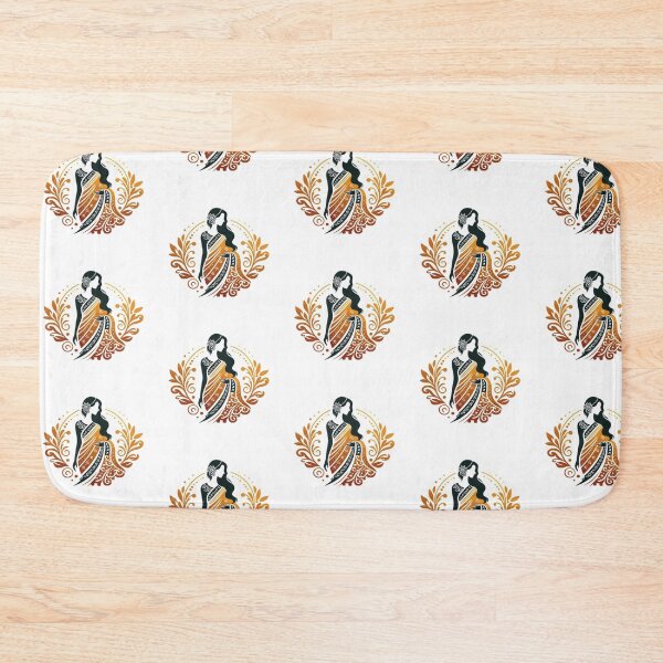 Item preview, Modern Grace Traditional Saree Artwork  designed and sold by NivyasArtistry.