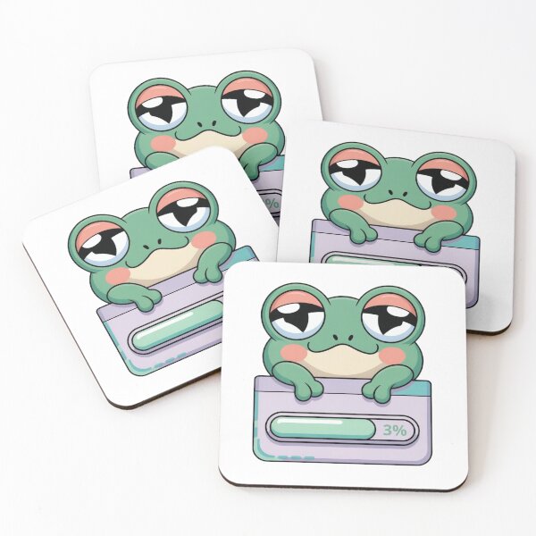 Item preview, Updating Personality Frog Shirt Funny Tech Meme Frog Loading Humor Tee designed and sold by maxiprom.