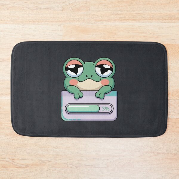 Item preview, Updating Personality Frog Shirt Funny Tech Meme Frog Loading Humor Tee designed and sold by maxiprom.