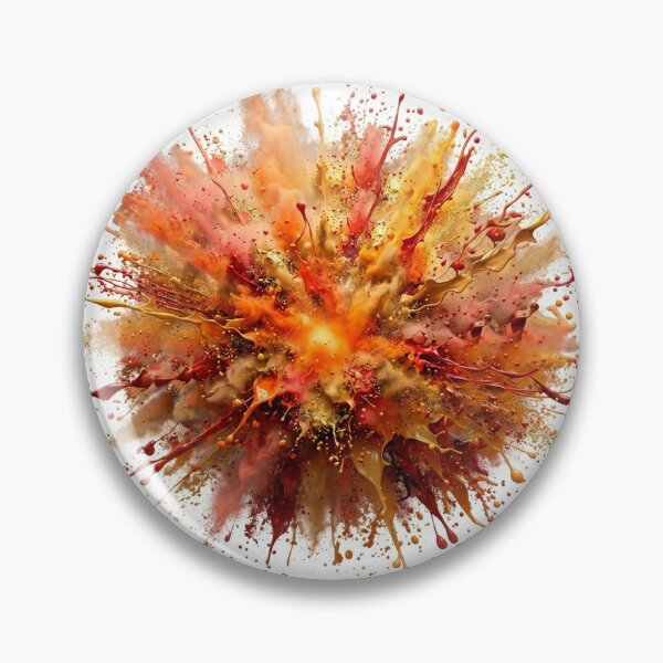 Item preview, Explosive Abstract 3D Paint and Powder Burst designed and sold by Peter Veselinović.