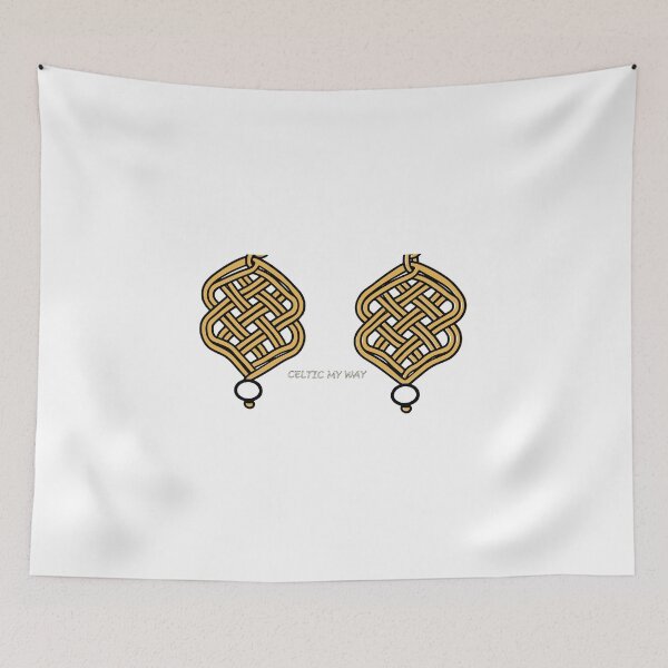 Item preview, Celtic Macrame Earrings Design - Handmade Style designed and sold by Macramellennias.