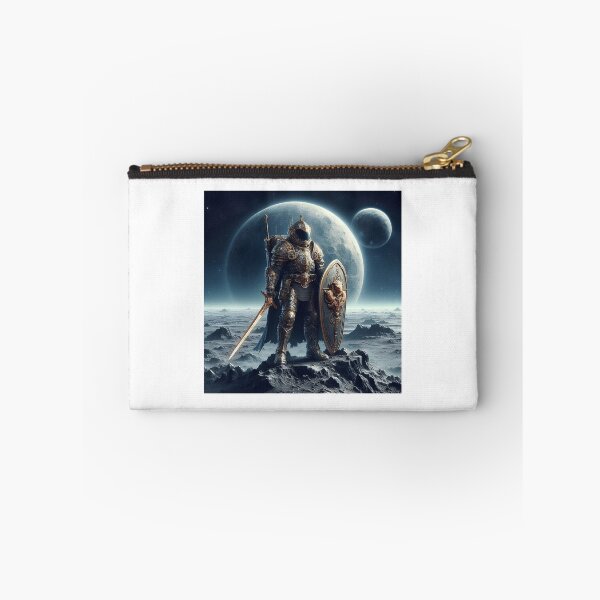 Item preview, Space Crusader — The Last Knight of the Lunar Frontier designed and sold by FlatlineArtCo.