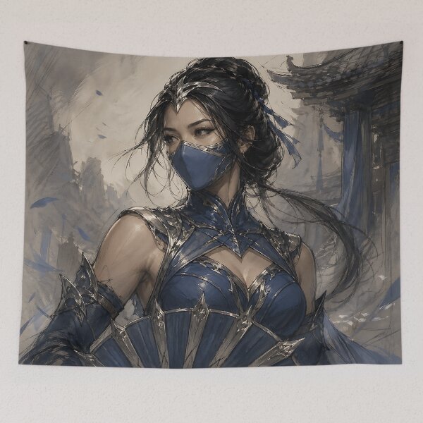 Item preview, Kitana Mortal Kombat Fanart designed and sold by bapupa.