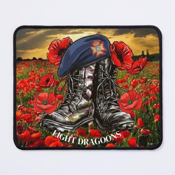 Item preview, Light Dragoons Beret on Boots Remembrance designed and sold by Bootneckstore.