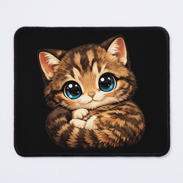 Item preview, Velvet Stripe Moonbeam Kitten designed and sold by ThereMiller.
