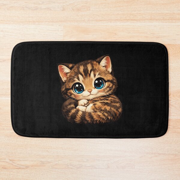 Item preview, Velvet Stripe Moonbeam Kitten designed and sold by ThereMiller.