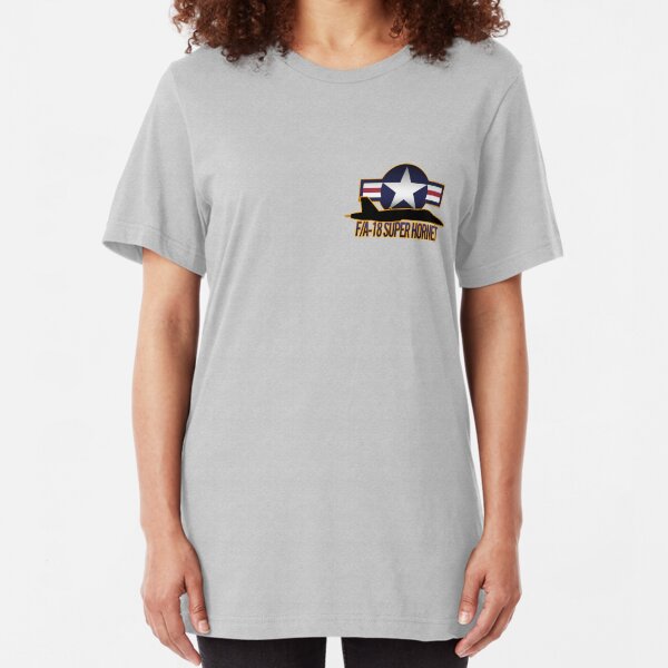 F/A-18 Super Hornet Slim Fit T-Shirt