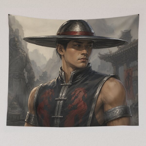 Item preview, Kung Lao Mortal Kombat Fanart designed and sold by bapupa.