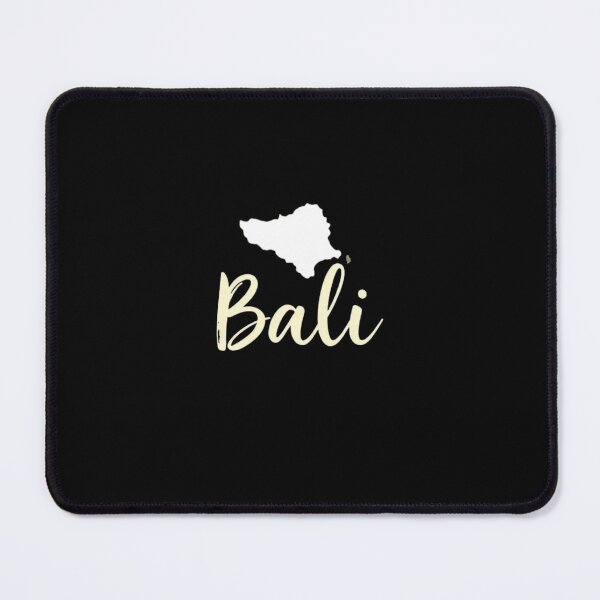 Item preview, Bali Indonesia Minimalist Map Script Typography designed and sold by artlife4.