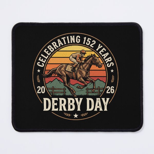 Item preview, Derby Day Horse Racing Vintage Celebration Shirt designed and sold by ArcaneArtistry.