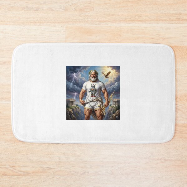 Item preview, Zeus Approved — When Gods Wear Robot Tees designed and sold by FlatlineArtCo.