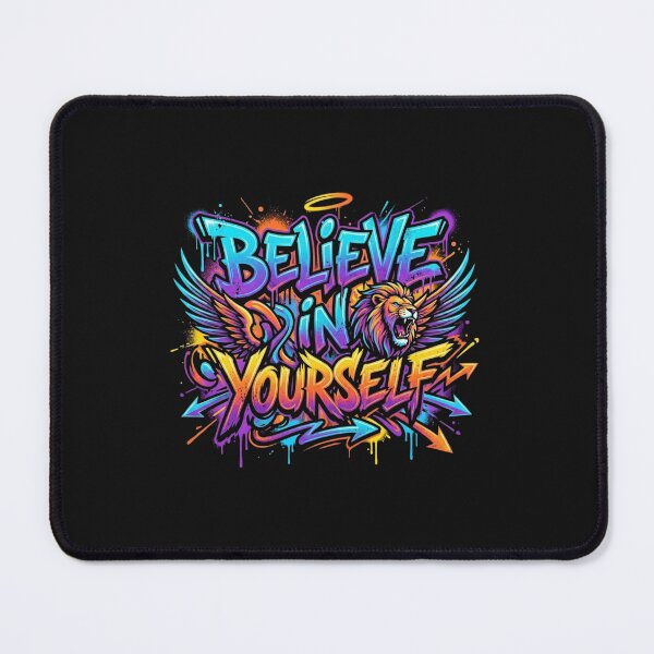 Item preview, Believe In Yourself Motivational Graffiti Lion Design designed and sold by phamso99999.