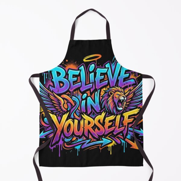 Item preview, Believe In Yourself Motivational Graffiti Lion Design designed and sold by phamso99999.