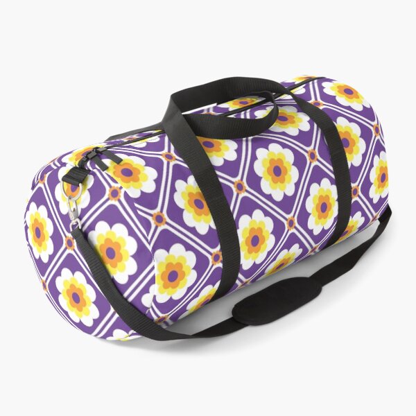 Item preview, Mod Floral Pattern – Retro 60s Flower Design Purple designed and sold by Colorblizz.