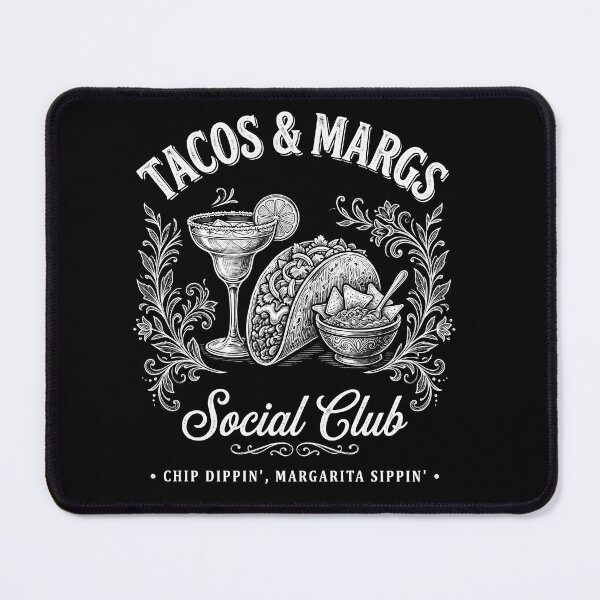 Item preview, Tacos Margaritas Fiesta Vintage Food Lover Shirt designed and sold by ArcaneArtistry.