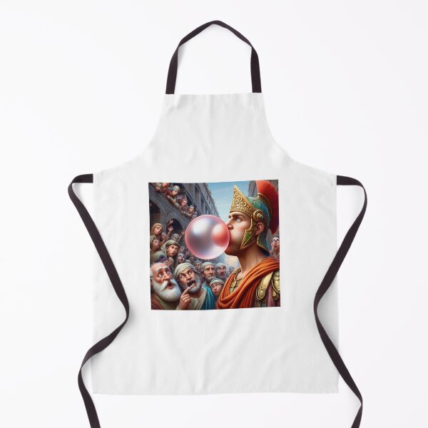 Item preview, Alexander the Gum — Conqueror of Bubbles designed and sold by FlatlineArtCo.