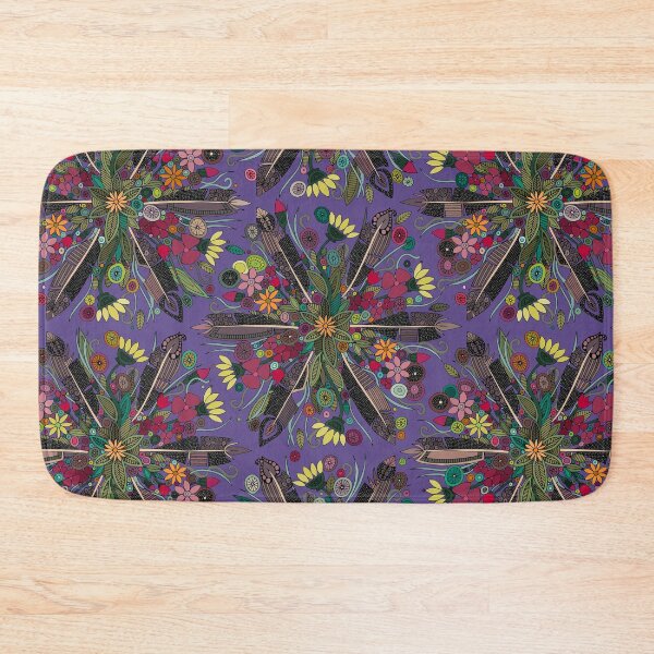 Item preview, bohemian posy violet designed and sold by scrummy.