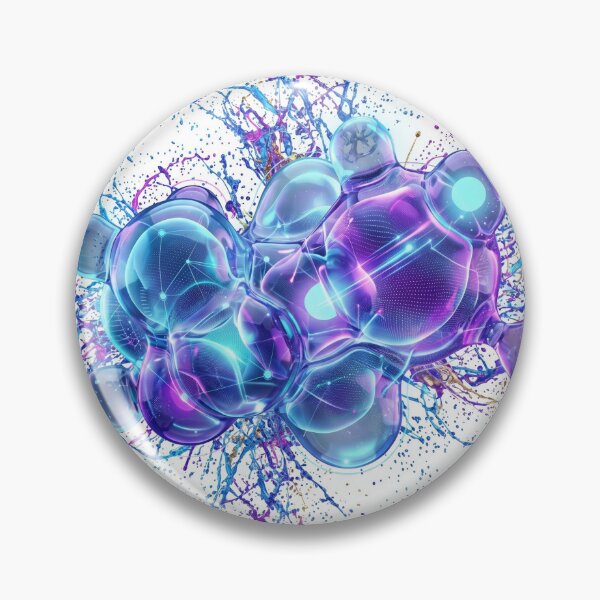 Item preview, Quantum Fusion: Abstract Bioluminescent Blobs designed and sold by Peter Veselinović.