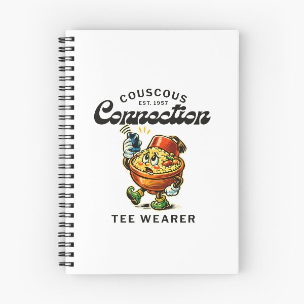 Item preview, Tunisia : couscous connection tee wearer designed and sold by Peerless-Prime.