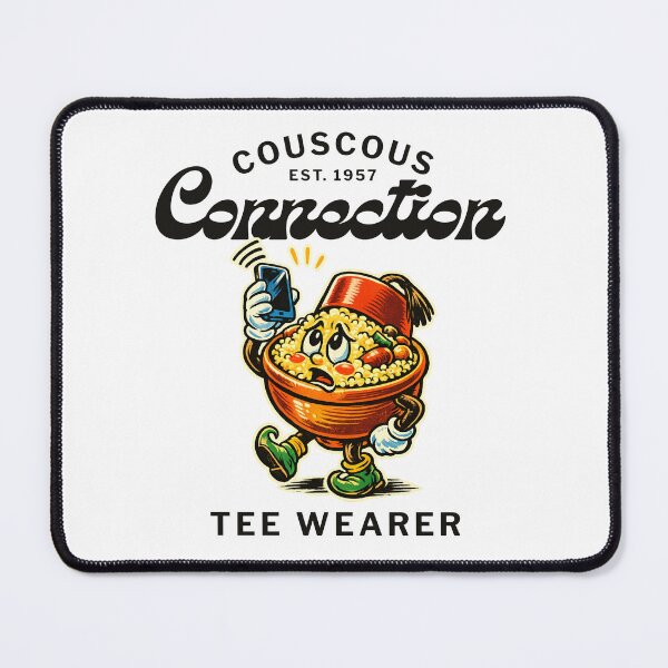 Item preview, Tunisia : couscous connection tee wearer designed and sold by Peerless-Prime.