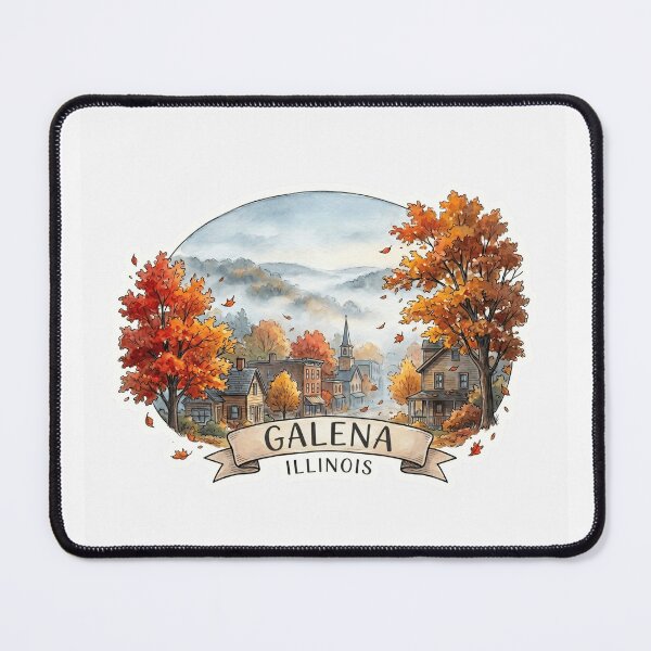 Item preview, galena illinois usa sticker designed and sold by designerr23 ⭐⭐⭐⭐⭐.