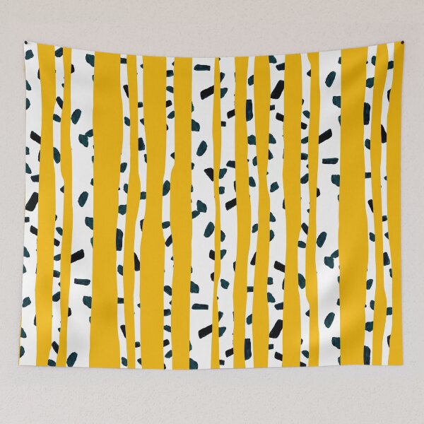 Item preview, Birch on Yellow designed and sold by ArtyFridgees.