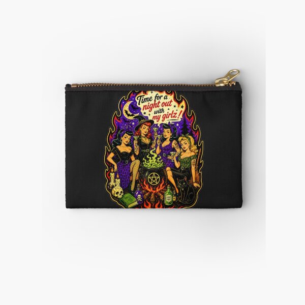 Item preview, Witchy Girls Night Out – Vintage Pin-Up Coven Party designed and sold by Rebel Femme Studio.