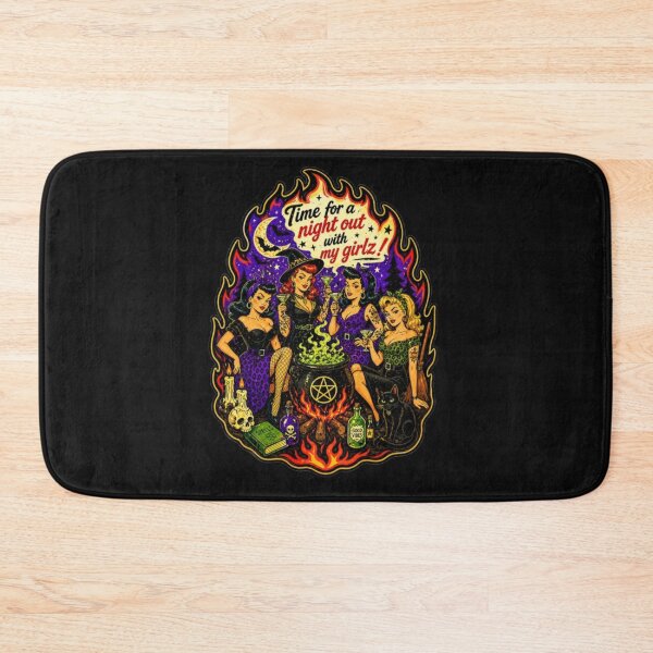 Item preview, Witchy Girls Night Out – Vintage Pin-Up Coven Party designed and sold by Rebel Femme Studio.