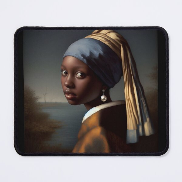 Item preview, Girl With a Pearl Earring — Reimagined designed and sold by FlatlineArtCo.