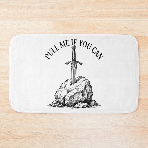 Item preview, Excalibur Sword in Stone - Pull Me If You Can designed and sold by RoyalDeluxGo.