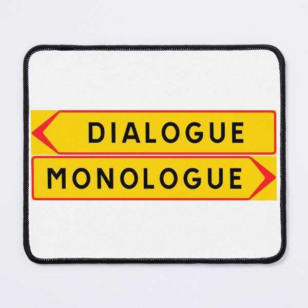 Item preview, Dialogue or monologue? designed and sold by ALF2023.