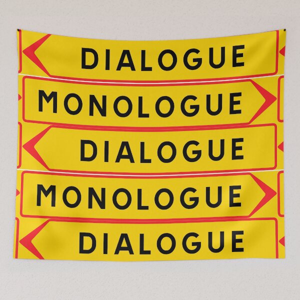 Item preview, Dialogue or monologue? designed and sold by ALF2023.