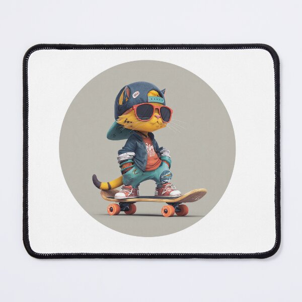 Item preview, Skater Cat designed and sold by Flashboy.