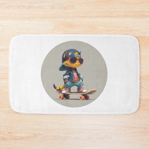 Item preview, Skater Cat designed and sold by Flashboy.
