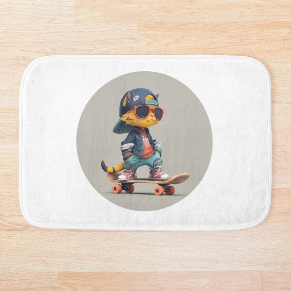 Item preview, Skater Cat designed and sold by Flashboy.