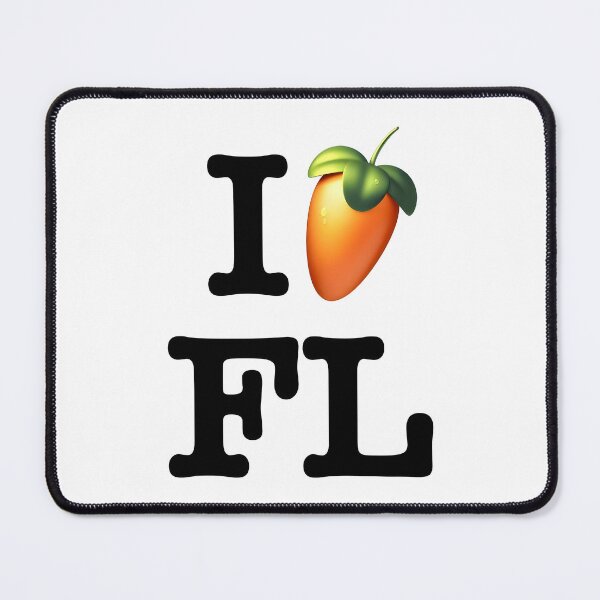 Item preview, I Love FL Studio Producer Black Design designed and sold by 808Garments.