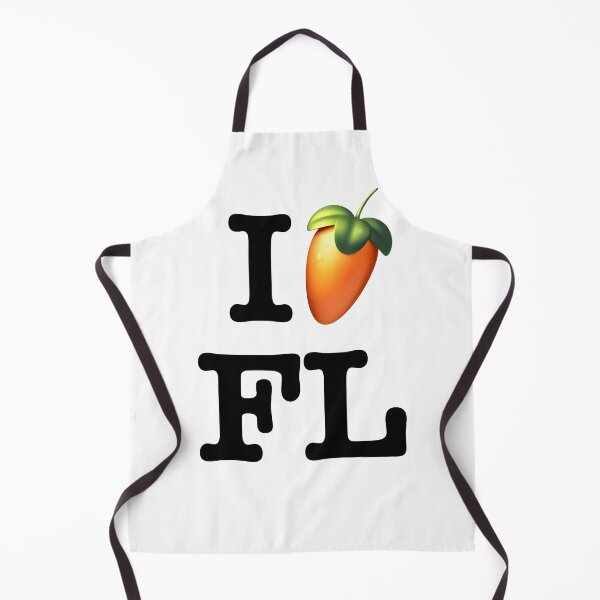 Item preview, I Love FL Studio Producer Black Design designed and sold by 808Garments.