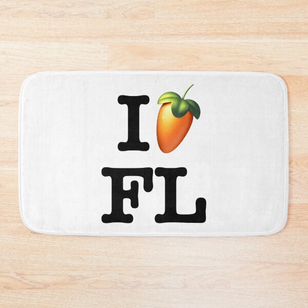 Item preview, I Love FL Studio Producer Black Design designed and sold by 808Garments.