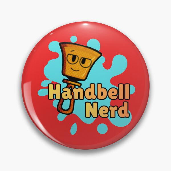 Item preview, Handbell nerd designed and sold by CelticClapper.