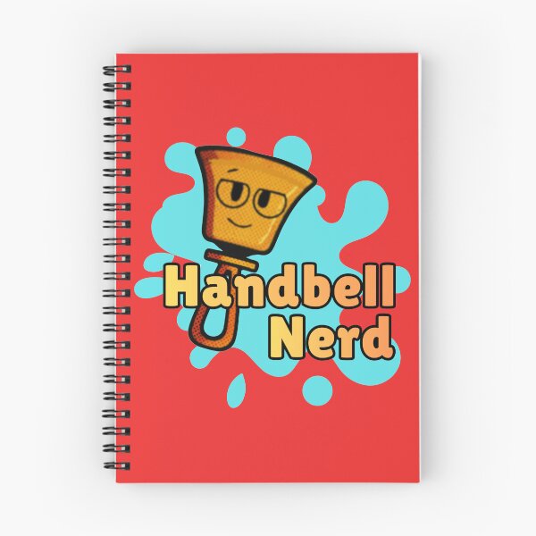 Item preview, Handbell nerd designed and sold by CelticClapper.