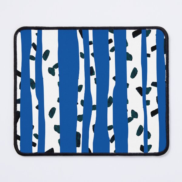 Item preview, Birch on Dark Blue designed and sold by ArtyFridgees.
