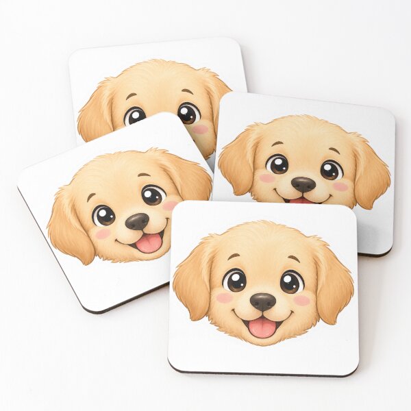 Item preview, Cute Dog Face Kawaii Style Art designed and sold by PriyankaSonara.