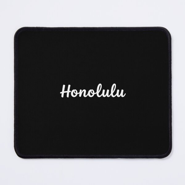 Item preview, Honolulu Modern Minimalist Script Typography Art designed and sold by artlife4.