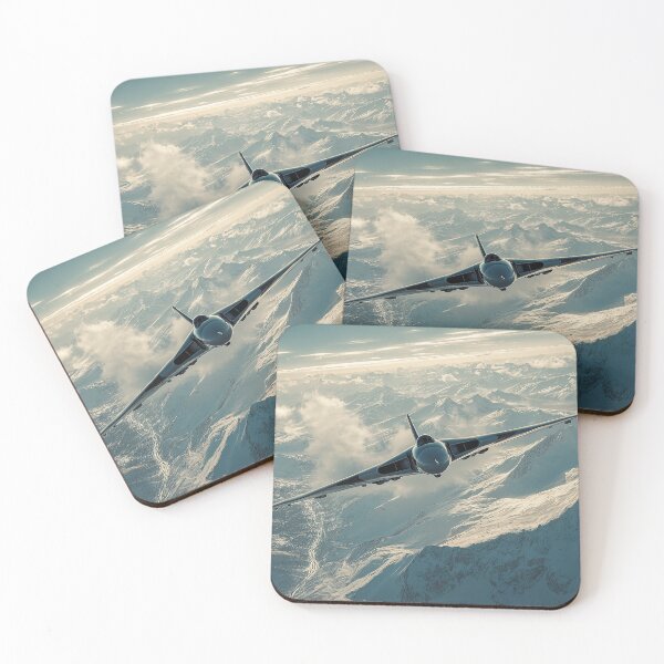 Item preview, Vulcan Ghost Skimming the Snowfields designed and sold by Skyframe Aviation.