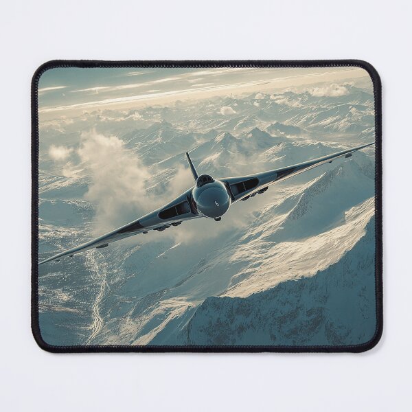 Item preview, Vulcan Ghost Skimming the Snowfields designed and sold by Skyframe Aviation.