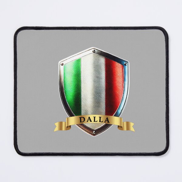 Item preview, Dalla Italy Family Name Shield designed and sold by Highlandkings.