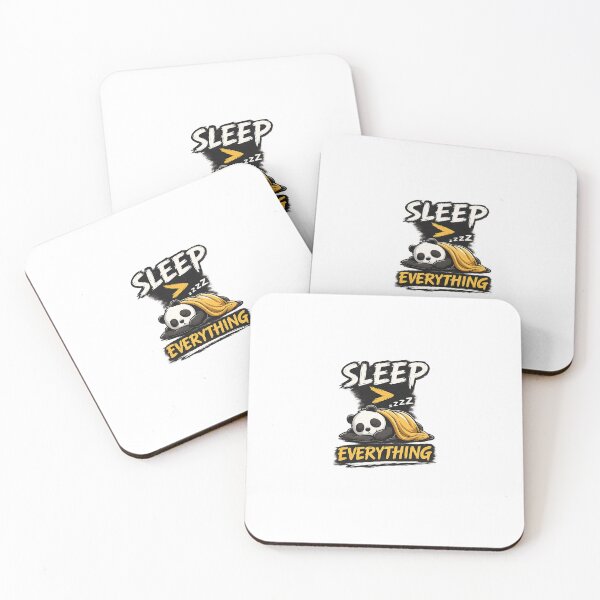 Item preview, Sleep Greater Than Everything Panda Design designed and sold by ArtBubbles1.